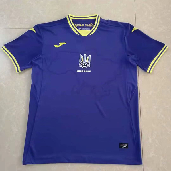 AAA Quality Ukraine 21/22 Away Dark Blue Soccer Jersey